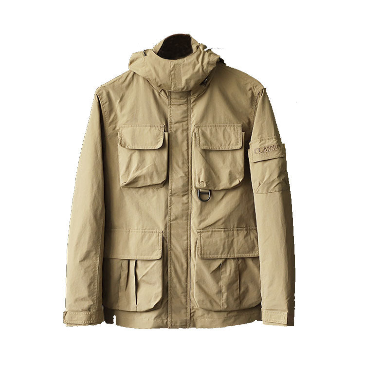 High Quality Full Zip Coats And For Men Plus Size Outdoor Jacket Tactical Mens Men's Jackets Waterproof Hooded Coat