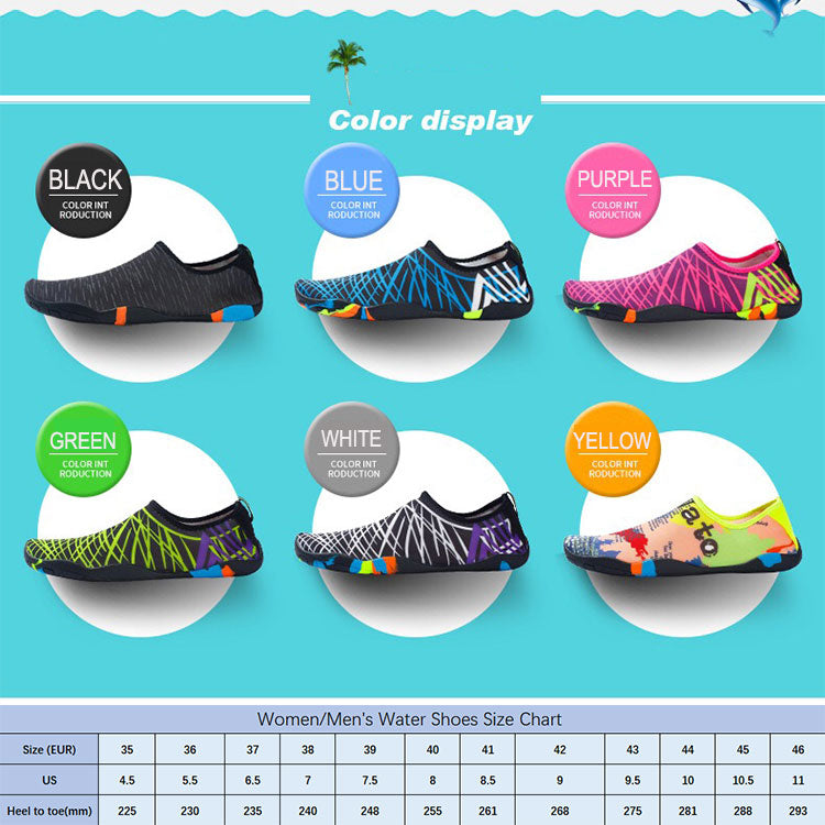 Good Aqua Walk On Quick Dry Beach Lovers' Water Shoes With Quality Assurance