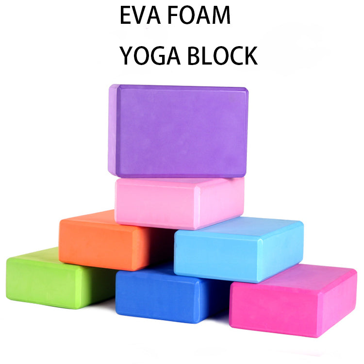 Wholesale Eva Yoga Bricks High Density Non-Slip Support Yoga Blocks Factory Direct Price