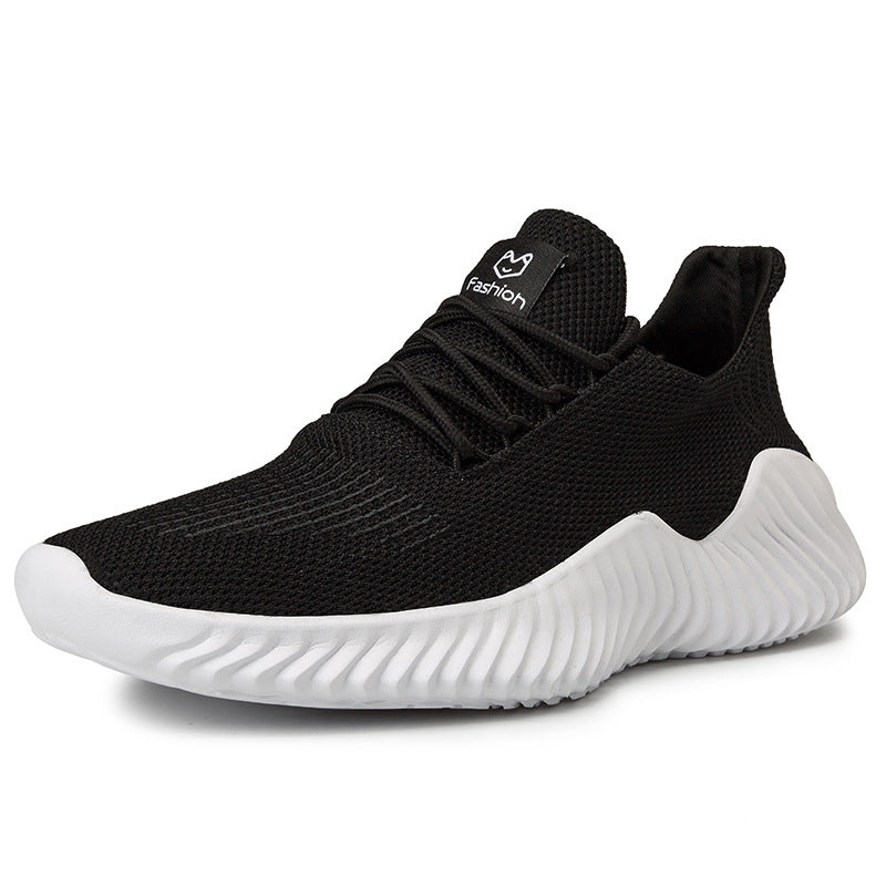 Good Quality Men Sneakers Breathable Walking New Fashion Mesh Running Shoes Outdoor Shoe Big Size