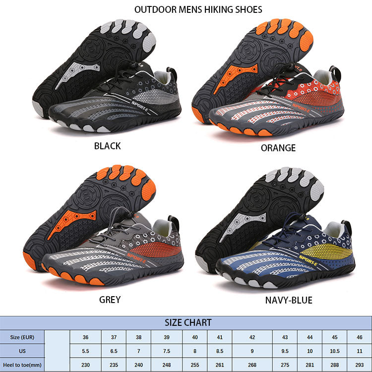 OEM Factory Black River Upstream New Design Men Hiking Men's Fitness Shoes