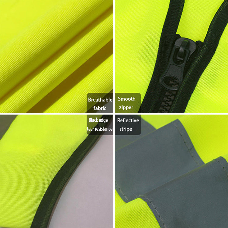 Hot Selling Product Work Vests Custom Breathable Roadway Safety Reflective Vest With Wholesale Price