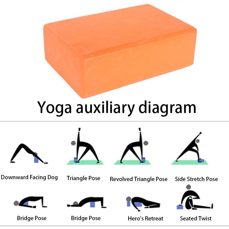 Wholesale Eva Yoga Bricks High Density Non-Slip Support Yoga Blocks Factory Direct Price