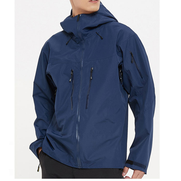 High Quality Plus Size Jacket Wind Breaker Spring Custom Men Jackets With Hood Rain Shell Coat For Hiking