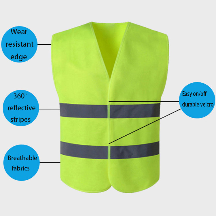 Hot Selling Product Breathable Work Wear Quick Dry Hi Visibility Safety Reflective Vest With Good Service