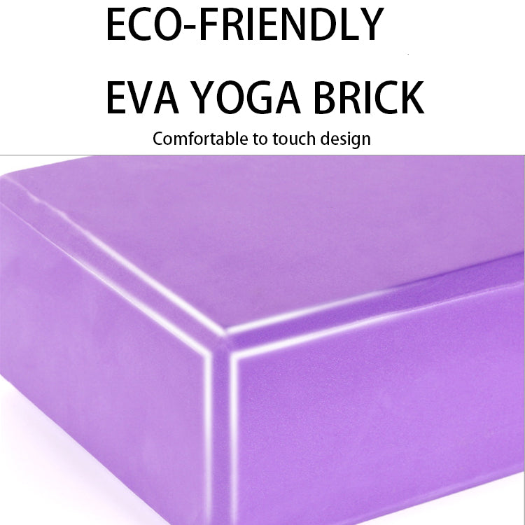 Wholesale Eva Yoga Bricks High Density Non-Slip Support Yoga Blocks Factory Direct Price