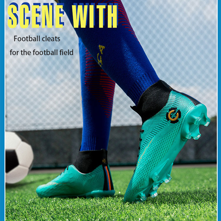 Hot Selling Boots Shoe Soccer Breathable Sneakers Fg Football Shoes High Top For Factory Supplier