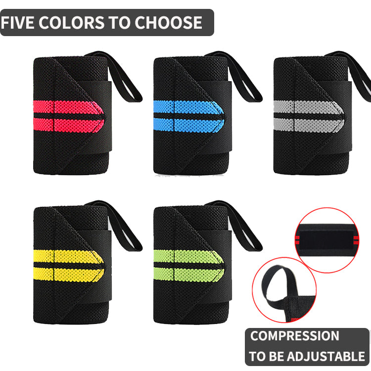 High Quality Weight Lifting Wraps Sprain Support Wrist Brace For Export