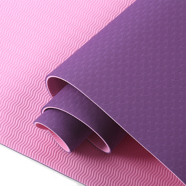 Factory Direct High Quality Non Slip Custom Eco Friendly TPE Yoga Mat With Wholesale Price