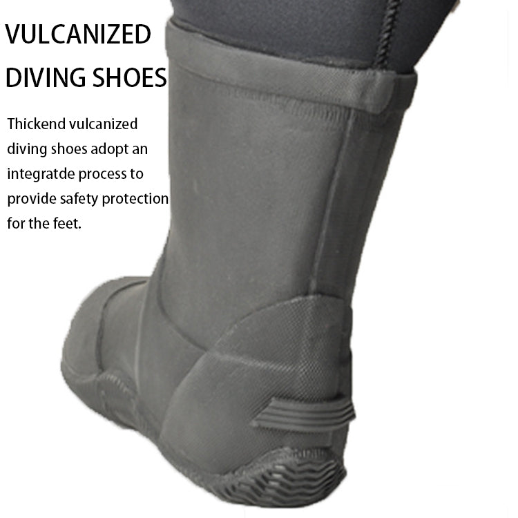 Professional Factory Custom Water Rescue Drysuit For Men High Quality Waterproof Diving Neoprene Dry Suit With Boots