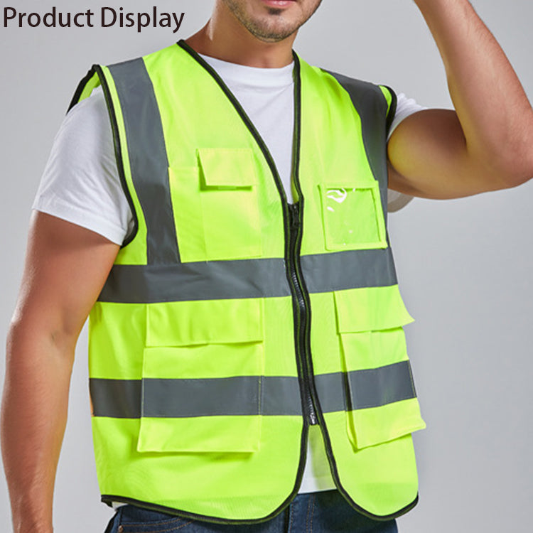 Hot Selling Product Work Vests Custom Breathable Roadway Safety Reflective Vest With Wholesale Price