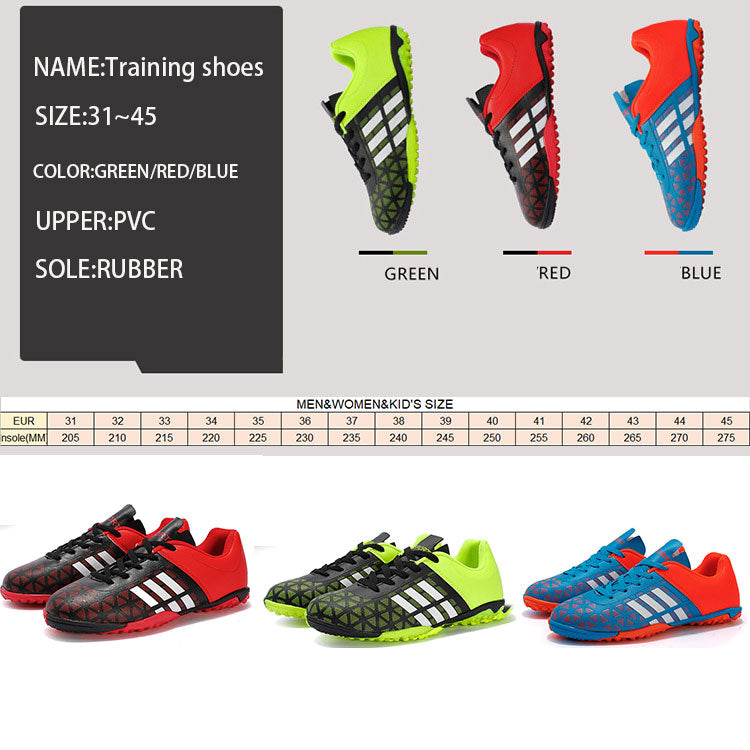 High Quality Shoes Low Cut Cleats Training Football Soccer Boots For Men Women Kids