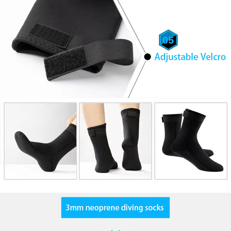 Good Quality Factory Directly Water Proof Beach 3mm Neoprene Diving Socks