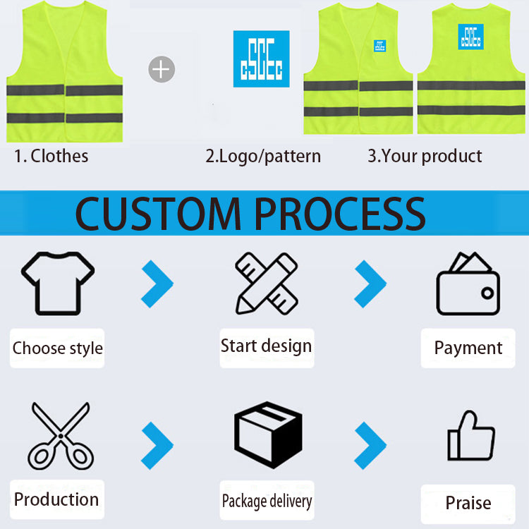 Hot Selling Product Breathable Work Wear Quick Dry Hi Visibility Safety Reflective Vest With Good Service