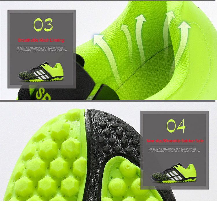 High Quality Shoes Low Cut Cleats Training Football Soccer Boots For Men Women Kids