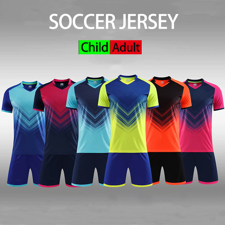 New Design Club Team Jersey Youth Uniforms Kit Custom Comfortable Football Soccer Suit With Factory Price