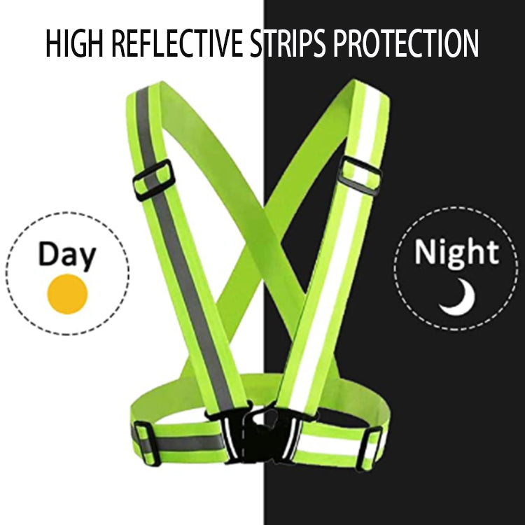 Professional Factory Snap Band Riding Belt Elastic Webbing Strap Reflective Vest For Hot Sale