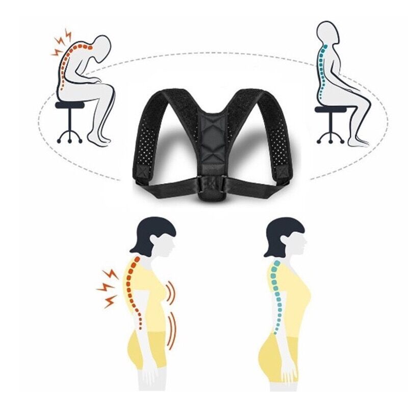 Professional Factory Neoprene Shoulder Support Belt Posture Corrector With High Quality