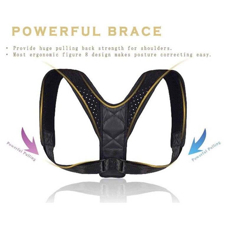 Professional Factory Neoprene Shoulder Support Belt Posture Corrector With High Quality