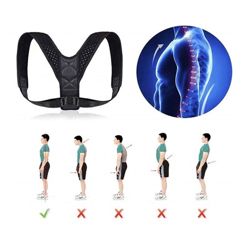 Professional Factory Neoprene Shoulder Support Belt Posture Corrector With High Quality