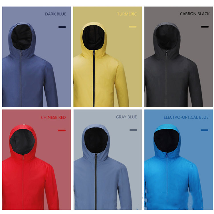 High Quality Men's Rain Waterproof Jacket Light Weight Windbreaker Jackets For Men Women
