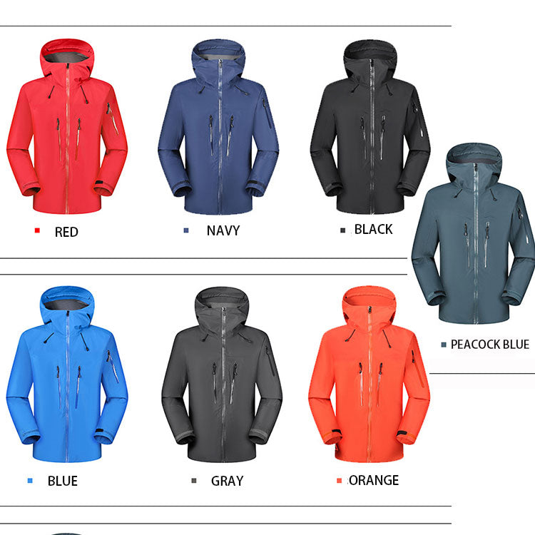High Quality Plus Size Jacket Wind Breaker Spring Custom Men Jackets With Hood Rain Shell Coat For Hiking
