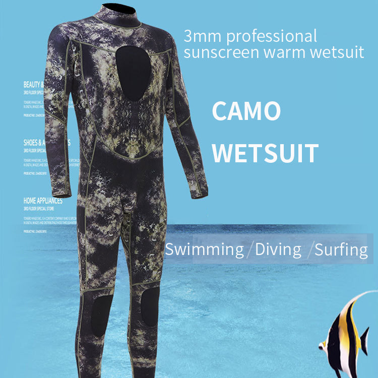 3.0mm Customization Diving Full Body Suit For Men Seac Spearfishing Suits