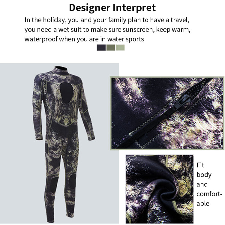 3.0mm Customization Diving Full Body Suit For Men Seac Spearfishing Suits