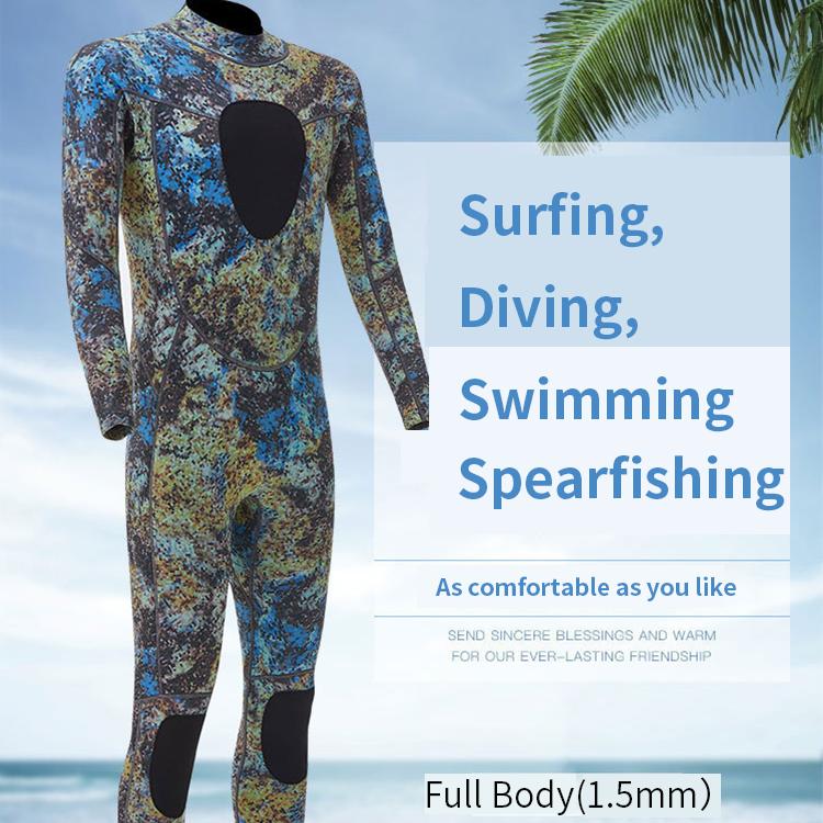 1.5mm New Design Sea Sport Custom Printed Wetsuit Size Small Wet Suit Diving Suits For Women