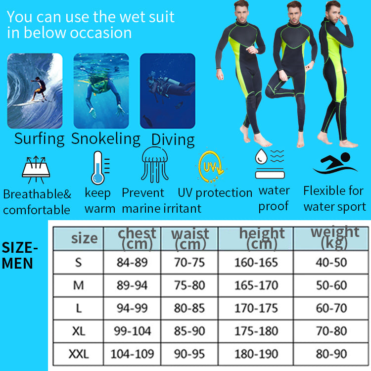 3mm Customized Design Wetsuits Surf Mens Swimming Surfing Wet Suits For Men