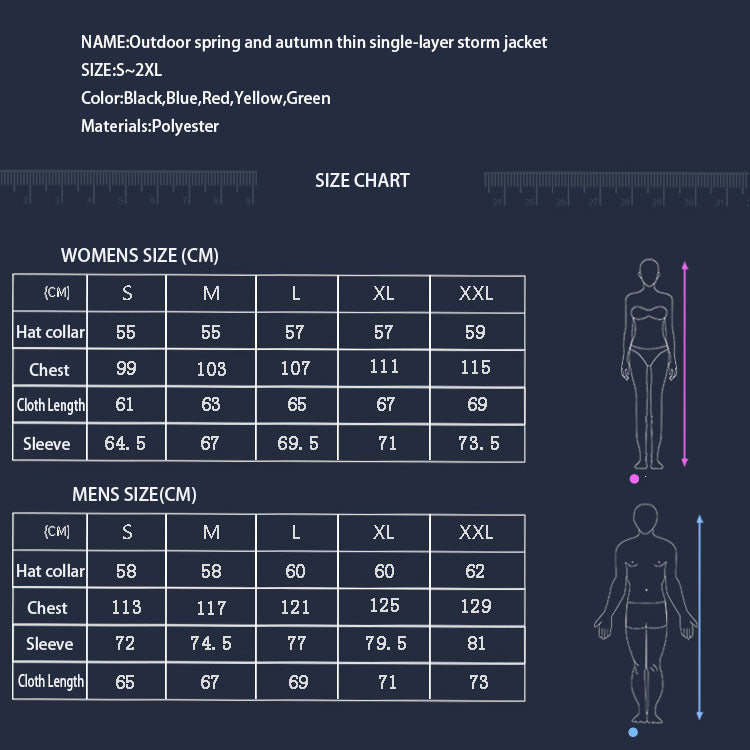 Rain Wear Coat Rainwear Waterproof Light Breathable Jacket For Men Women