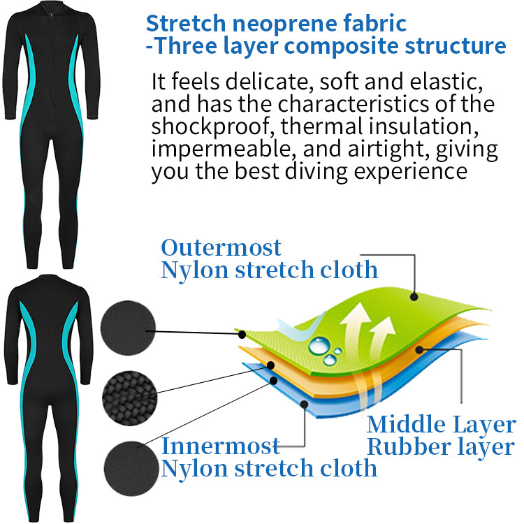 3.0mm Newest Suit Dive Water Scuba Wetsuits Full Body Neoprene Diving Wet Suits For Women