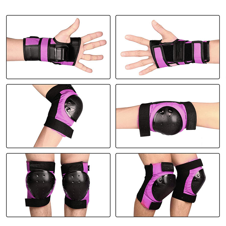 OEM Factory Ski Football Protective Gear And Adult Knee Elbow Pads Wrist Guards