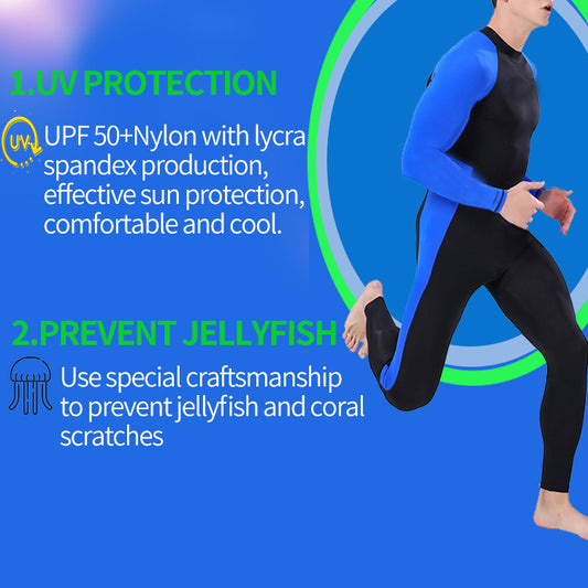 Factory Direct Polyester Spandex Full Body For Men One Piece Rash Guard Mens Rashguards