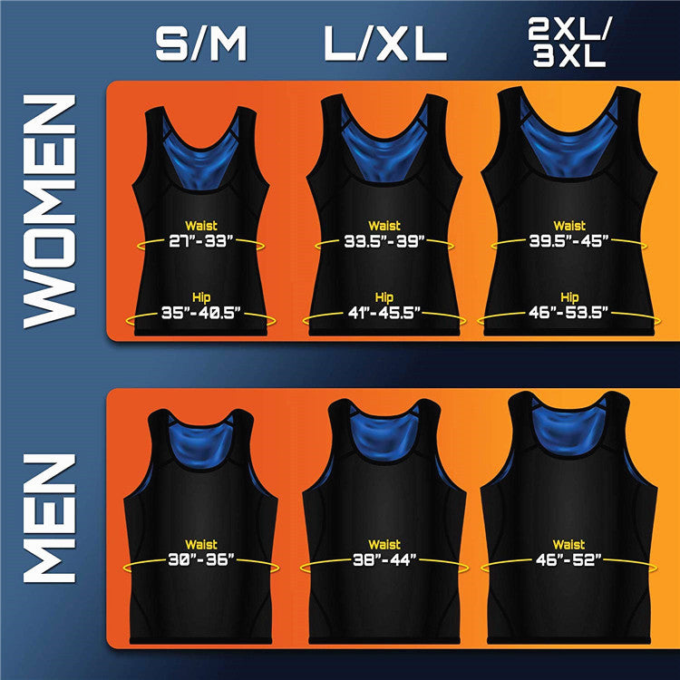 OEM Factory Tummy Control Shapewear Men Weight Loss Mens Sweat Sauna Vest For Waist Trainer Neoprene Slim Suit With PU