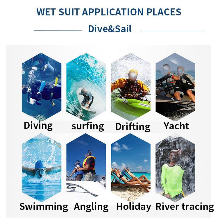 3.0mm High Quality Wetsuits Diving Short Sleeve Wetsuit Wet Suit Men Shorty