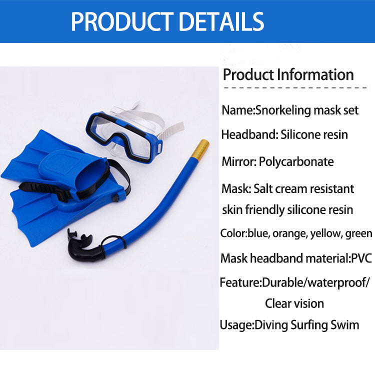 Hot Sale Factory Direct Diving Fins Swimming Masks Diving Equipment Kids Swim Flipper With Best Service