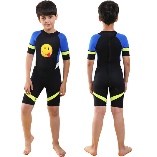 Professional Factory Swimwear Swimming Surfing Suit For Children(short) 2mm Kids Wet Suits Shorty