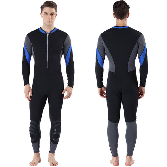 Custom wetsuits 3MM Neoprene front Zip Long Sleeve one Pieces men women Wetsuit for diving surfing