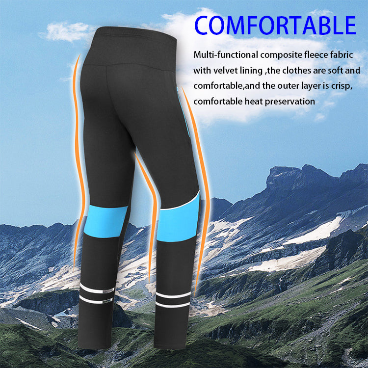 Wholesale Price Bike Jersey Warm Winter Thermal Bicycle Long Trousers Cycling Pants for Men Women