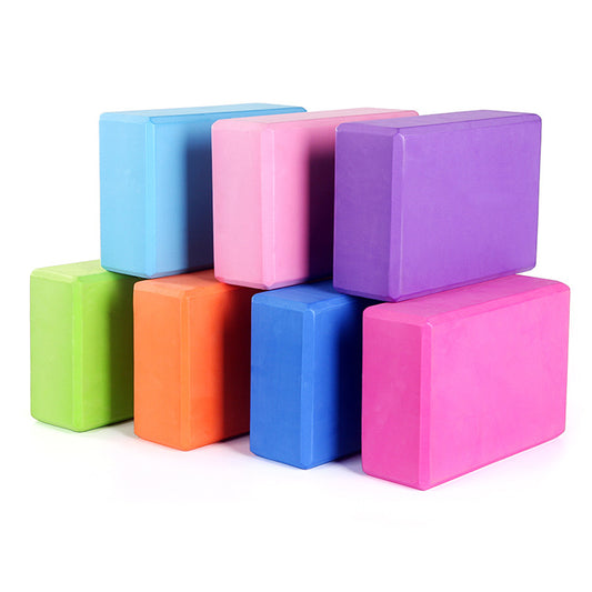 Wholesale Eva Yoga Bricks High Density Non-Slip Support Yoga Blocks Factory Direct Price