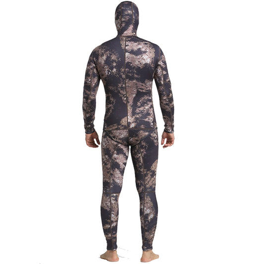Good 1.5mm Quality 2 Piece Mens Surfing Diving Neoprene Wetsuit For Fishing Spearfishing Wetsuits
