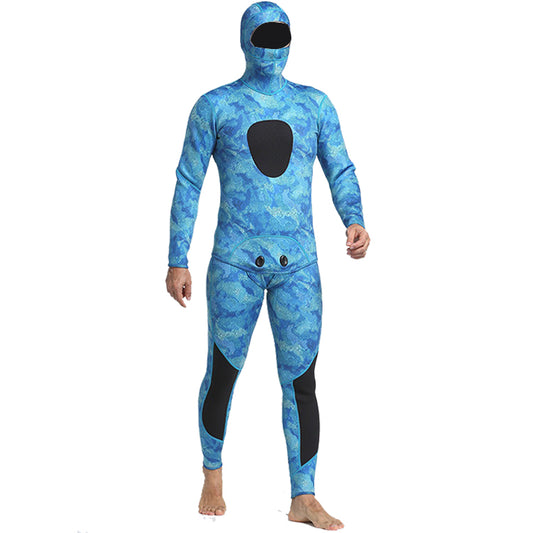 7mm New Original Women For Men Camo Mens Farmer John Wetsuit 7.0mm Spearfishing Wetsuits