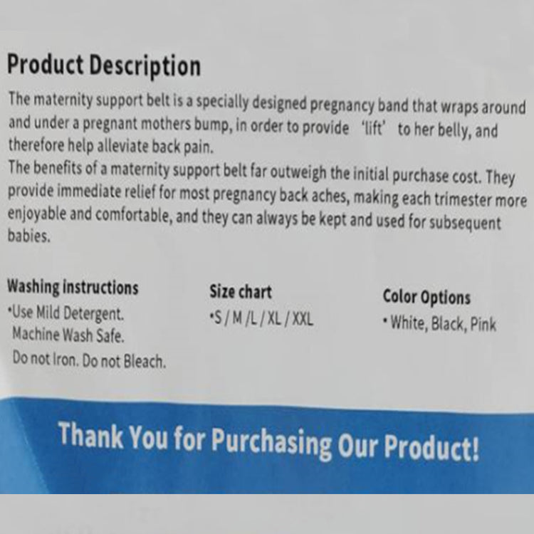 Factory Direct High Quality Breathable Pregnancy Belly Band Support Maternity Belt With Wholesale Price