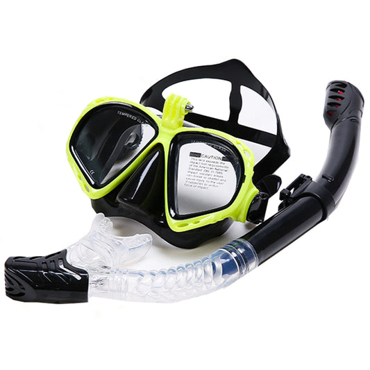 Factory Hot Sale Anti-fog Diving With Camera Mount Swimming Breathing Snorkeling Full Mask With Good Service