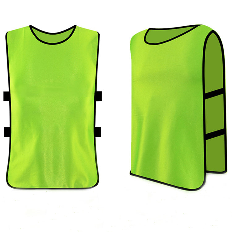 OEM Factory Custom Logo Football Bibs Mesh Scrimmage Vests Soccer Training Vest For Adult Children