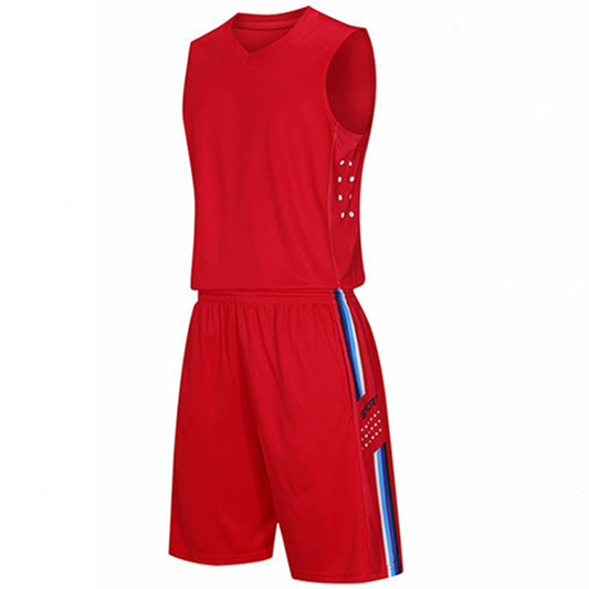 New Design Quick Dry Training Suits Team Basketball Wear Jersey Uniforms Set With High Quality