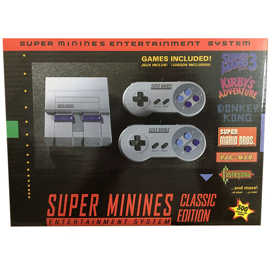Professional Factory Wholesale Classic Mini Snes Built-in 500 Classic Game Retros Video Game Console For Hot Sale
