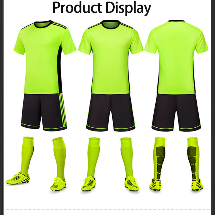 Factory Hot Sale Wholesale Quick Dry Football Suit High Quality Sports Wear Soccer Jersey For Adult &Children