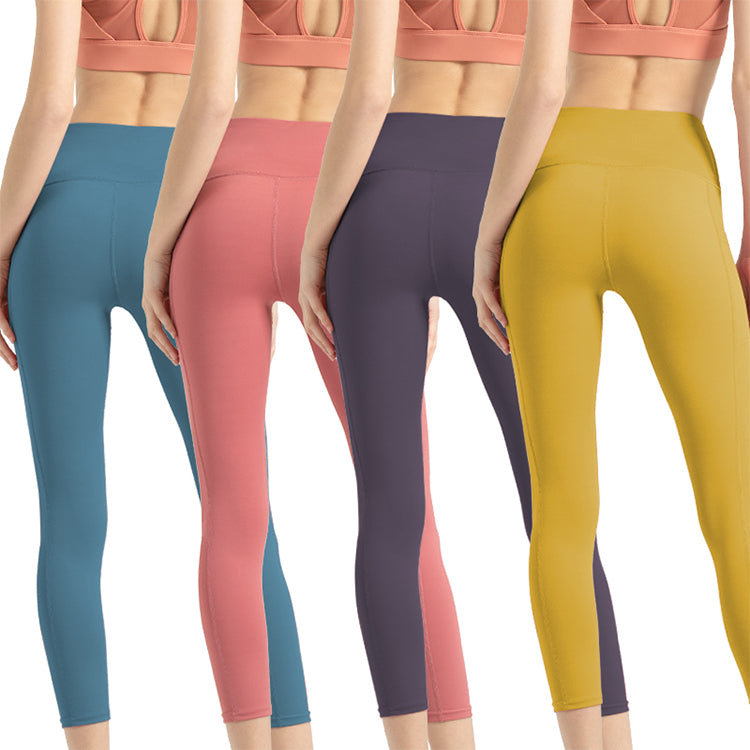 Factory Price Wholesale With Pocket Fitness Running Pants Yoga Leggings